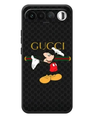 Чехол для RealMe 16 5G с картинкой «Микки Маус Gucci»
