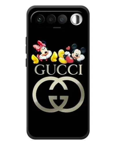 Чехол для RealMe 16 5G с картинкой «Gucci — герои Disney»