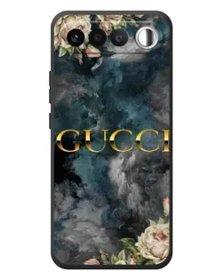 Чехол для RealMe 16 5G с картинкой «Абстрактные цветы Gucci» Чехол для RealMe 16 5G с картинкой «Абстрактные цветы Gucci»