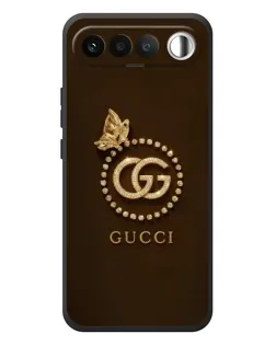 Чехол для RealMe 16 5G с картинкой «Gucci — золотая бабочка» Чехол для RealMe 16 5G с картинкой «Gucci — золотая бабочка»