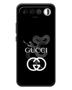 Чехол для RealMe 16 5G с картинкой «Gucci — серебряная змея» Чехол для RealMe 16 5G с картинкой «Gucci — серебряная змея»