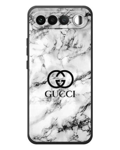 Чехол для RealMe 16 5G с картинкой «Gucci — мраморный шик»