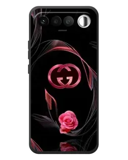Чехол для RealMe 16 5G с картинкой «Gucci — неоновая роза» Чехол для RealMe 16 5G с картинкой «Gucci — неоновая роза»