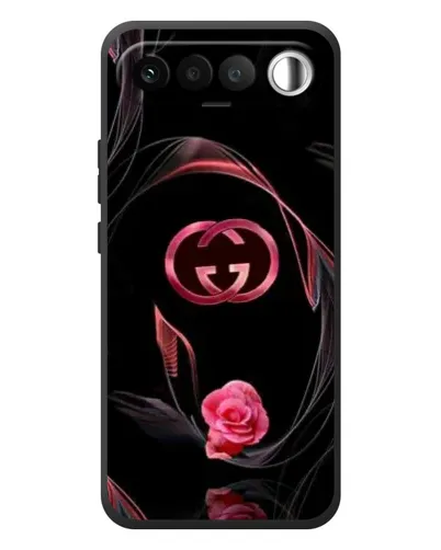 Чехол для RealMe 16 5G с картинкой «Gucci — неоновая роза»