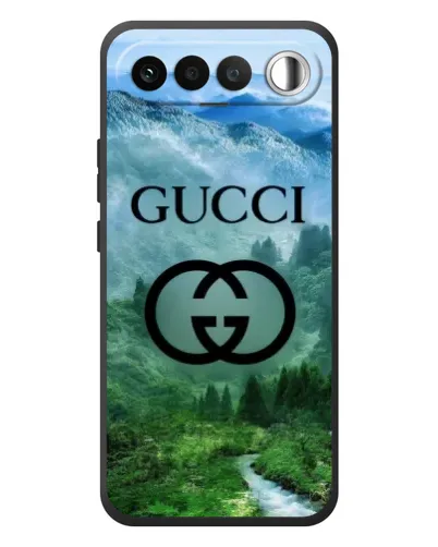 Чехол для RealMe 16 5G с картинкой «Gucci — горный пейзаж»