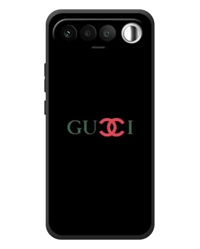 Чехол для RealMe 16 5G с картинкой «Gucci — красный градиент»