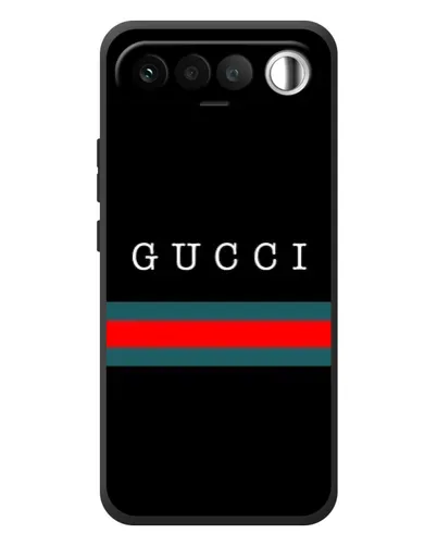 Чехол для RealMe 16 5G с картинкой «Gucci — красный пояс»