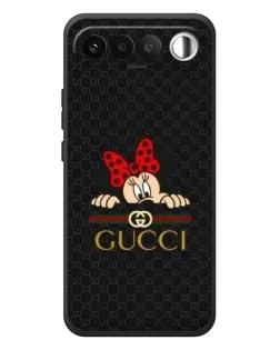Чехол для RealMe 16 5G с картинкой «Минни Маус Gucci — черный» Чехол для RealMe 16 5G с картинкой «Минни Маус Gucci — черный»