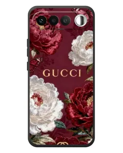 Чехол для RealMe 16 5G с картинкой «Gucci — бордовые розы» Чехол для RealMe 16 5G с картинкой «Gucci — бордовые розы»