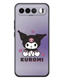 Чехол для RealMe 16 5G с картинкой «Kuromi — фиолетовый арт»
