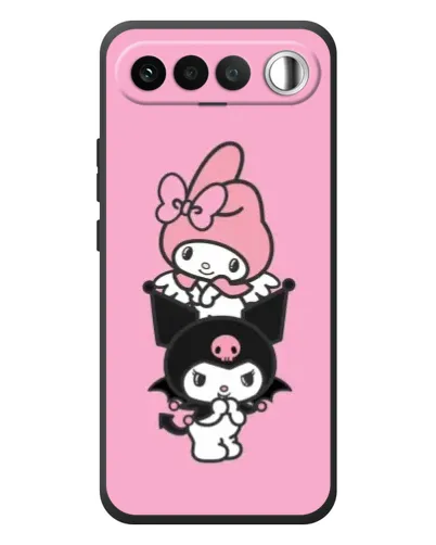 Чехол для RealMe 16 5G с картинкой «My Melody и Kuromi»