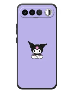 Чехол для RealMe 16 5G с картинкой «Kuromi — фиолетовый минимализм»