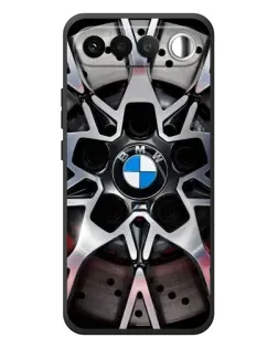 Чехол для RealMe 16 5G с картинкой «BMW — деталь диска» Чехол для RealMe 16 5G с картинкой «BMW — деталь диска»