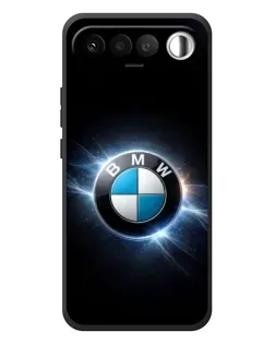Чехол для RealMe 16 5G с картинкой «BMW — неоновое сияние»
