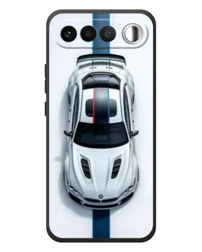 Чехол для RealMe 16 5G с картинкой «Вид сверху — BMW M»