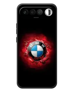 Чехол для RealMe 16 5G с картинкой «Логотип BMW — вспышка»