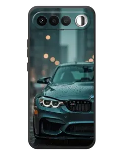 Чехол для RealMe 16 5G с картинкой «BMW в огнях города»