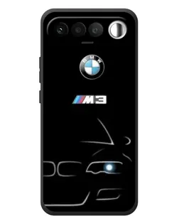 Чехол для RealMe 16 5G с картинкой «Минималистичный принт BMW M3»