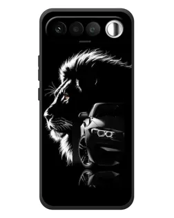 Чехол для RealMe 16 5G с картинкой «BMW и лев»