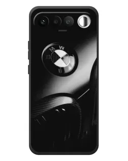 Чехол для RealMe 16 5G с картинкой «Эмблема BMW — макро»