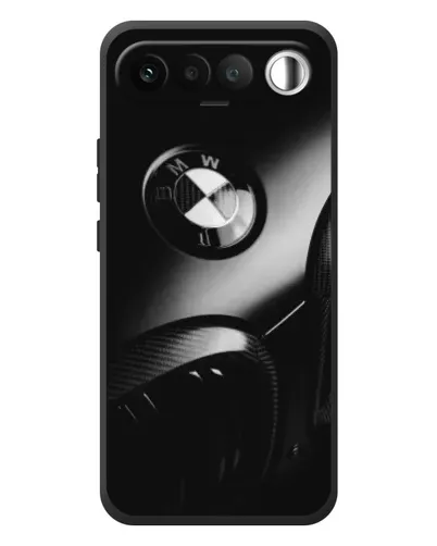 Чехол для RealMe 16 5G с картинкой «Эмблема BMW — макро»