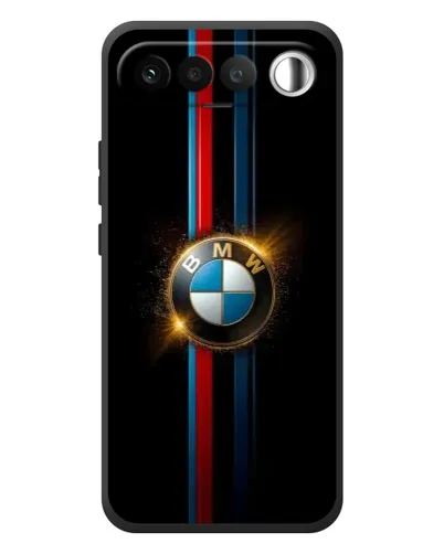Чехол для RealMe 16 5G с картинкой «BMW M-Power неон»