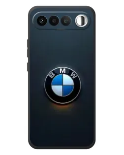 Чехол для RealMe 16 5G с картинкой «Логотип BMW — минимализм»