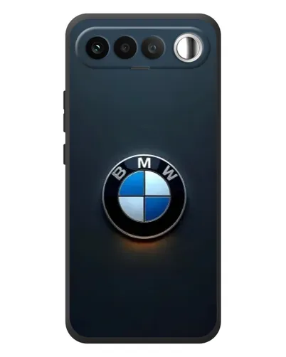 Чехол для RealMe 16 5G с картинкой «Логотип BMW — минимализм»
