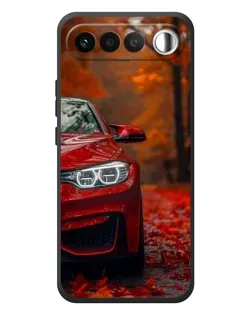 Чехол для RealMe 16 5G с картинкой «Осенняя BMW M4»