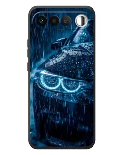 Чехол для RealMe 16 5G с картинкой «BMW под дождем»