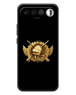 Чохол для RealMe 16 5G з картинкою «PUBG — помаранчевий градієнт»