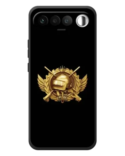 Чехол для RealMe 16 5G с картинкой «PUBG — оранжевый градиент» Чехол для RealMe 16 5G с картинкой «PUBG — оранжевый градиент»