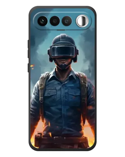 Чехол для RealMe 16 5G с картинкой «PUBG — реалистичный герой» Чехол для RealMe 16 5G с картинкой «PUBG — реалистичный герой»