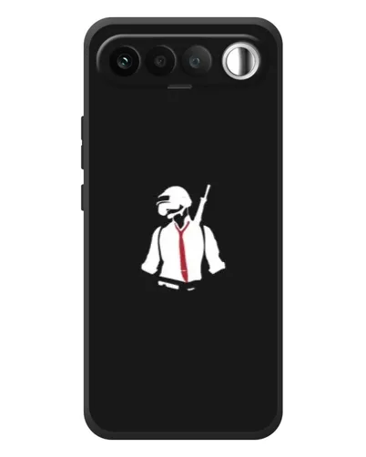 Чехол для RealMe 16 5G с картинкой «PUBG — силуэт воина» Чехол для RealMe 16 5G с картинкой «PUBG — силуэт воина»