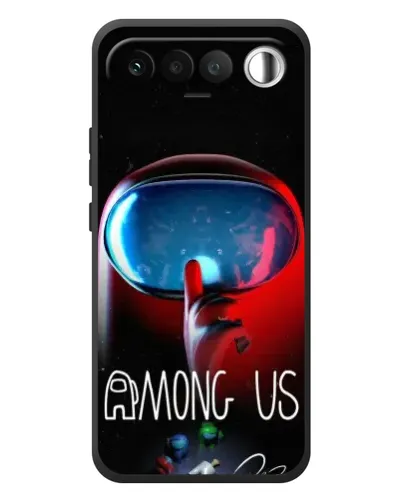 Чохол для RealMe 16 5G з картинкою «Червоний імпостер — макро» Чохол для RealMe 16 5G з картинкою «Червоний імпостер — макро»