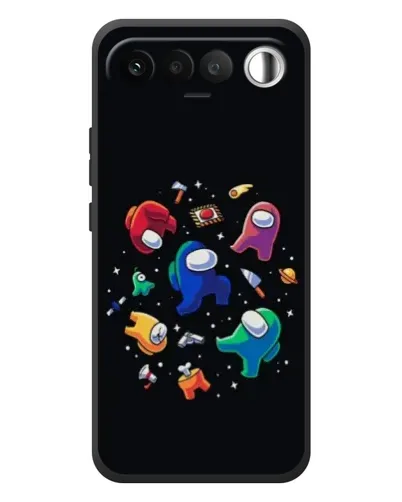 Чохол для RealMe 16 5G з картинкою «Among Us космос» Чохол для RealMe 16 5G з картинкою «Among Us космос»
