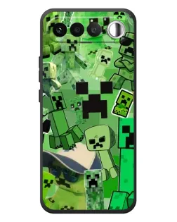Чохол для RealMe 16 5G з картинкою «Кріпери Minecraft»