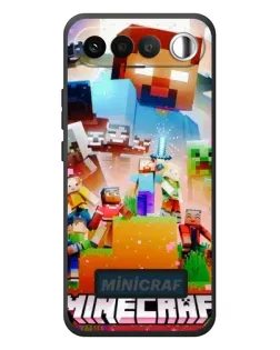 Чохол для RealMe 16 5G з картинкою «Minecraft герої гри»