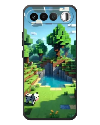 Чехол для RealMe 16 5G с картинкой «Minecraft летний день» Чехол для RealMe 16 5G с картинкой «Minecraft летний день»