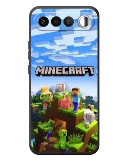 Чехол для RealMe 16 5G с картинкой «Minecraft классический мир»