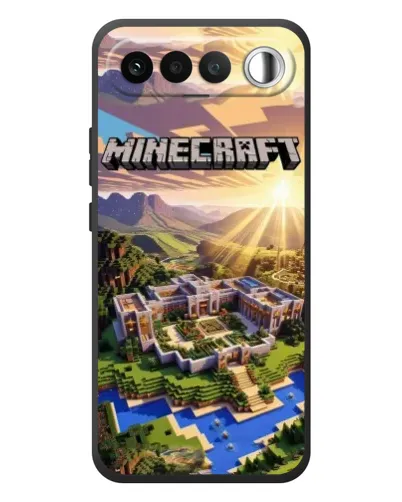 Чехол для RealMe 16 5G с картинкой «Minecraft панорама» Чехол для RealMe 16 5G с картинкой «Minecraft панорама»