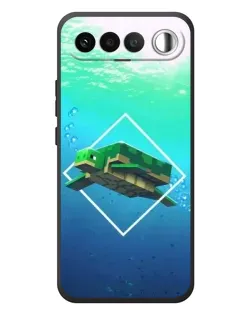 Чохол для RealMe 16 5G з картинкою «Черепаха Minecraft» Чохол для RealMe 16 5G з картинкою «Черепаха Minecraft»