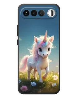 Чохол для RealMe 16 5G з картинкою «Єдиноріг на галявині»