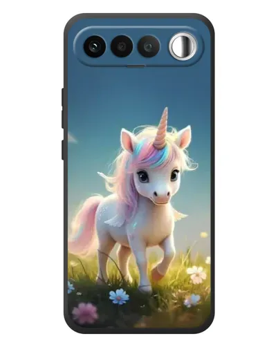 Чохол для RealMe 16 5G з картинкою «Єдиноріг на галявині» Чохол для RealMe 16 5G з картинкою «Єдиноріг на галявині»