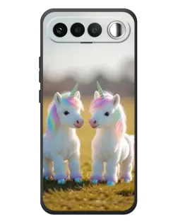 Чохол для RealMe 16 5G з картинкою «Пара єдинорогів»