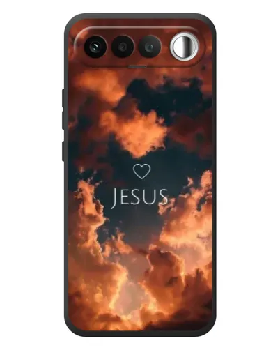 Чехол для RealMe 16 5G с картинкой «Сияние Имени Jesus»