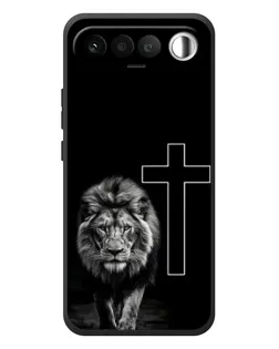 Чехол для RealMe 16 5G с картинкой «Лев и Крест» Чехол для RealMe 16 5G с картинкой «Лев и Крест»