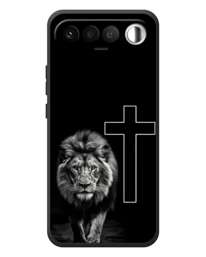 Чехол для RealMe 16 5G с картинкой «Лев и Крест»