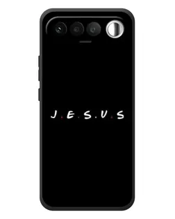 Чехол для RealMe 16 5G с картинкой «Точки веры J.E.S.U.S.»