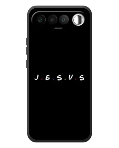 Чехол для RealMe 16 5G с картинкой «Точки веры J.E.S.U.S.»